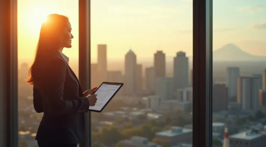 Professionnel qualifié analysant des offres d'emploi à Montréal pour valoriser son expertise