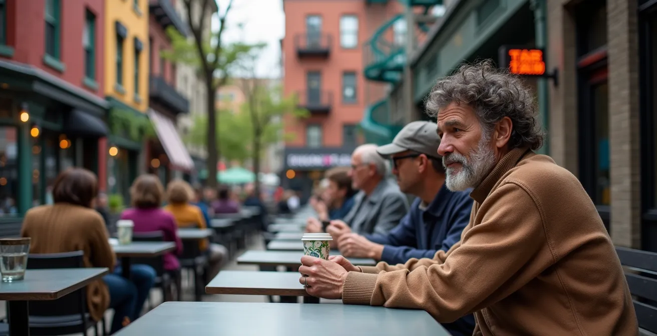 Perspective du Mile End montréalais montrant la transformation culturelle le long de la ligne de métro bleue
